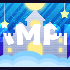 【動く背景素材】星空に浮かぶお城【MP4】