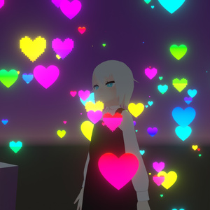 【無料】レインボーハートパーティクル / Rainbow Heart Particle 缩略图 2