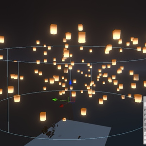 Sky lantern Particle / スカイランタンパーティクル 缩略图 3