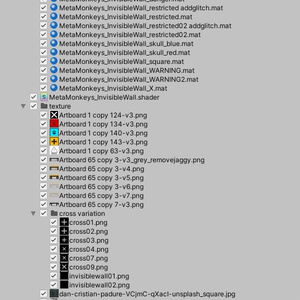 Invisible Wall Shader / 近づくと見える壁シェーダー 缩略图 7