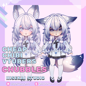 Fei-Fei Chubble - お手頃価格のチビVtuberモデル＋VBridger！