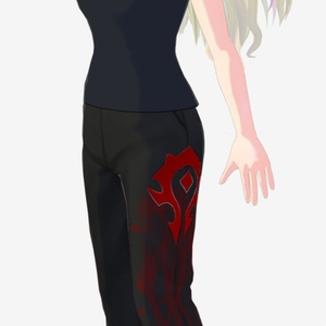 Vroid Horde pants world of warcraft