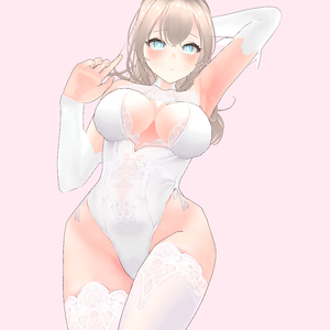 【Vroid】pure lace leotard ピュアレースレオタード