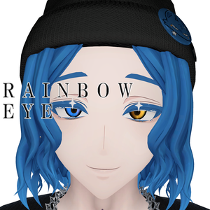 【VRVhat想定】角度によって色が変わるアイテクスチャ【AZUEDO専用】