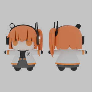 足立レイ ｽﾞﾓﾓぬいぐるみ - メカニカルガール公式SHOP - BOOTH