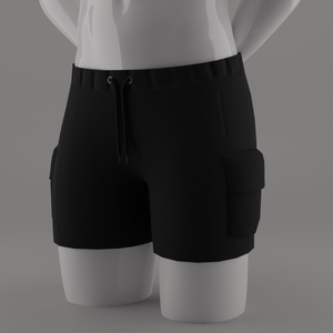 Cargo Shorts (Nitro)  - 3D Model 