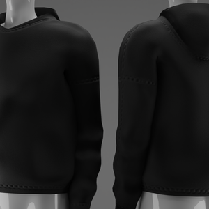 Oversized Hoodie (Nitro) - 3D Model