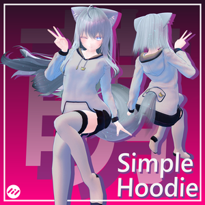 [萌 - Moe] :: Simple Hoodie For Your Beloved Moe 
