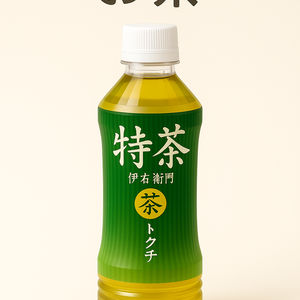 Green Tea Bottle – 緑茶ペットボトル 3Dモデル（FBX/OBJ/GLB/PBR）