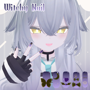 ★セール中★【5アバター対応】Witchy Nail
