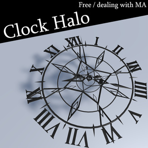 ClockHalo【無料/free・MA対応】