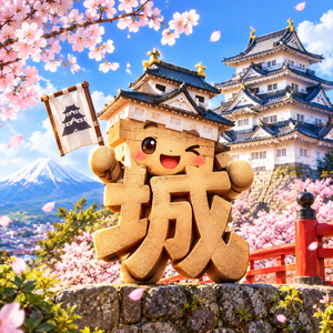 城（Japanese Kanji Shiro）