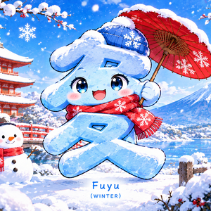 冬（Japanese Kanji Winter）