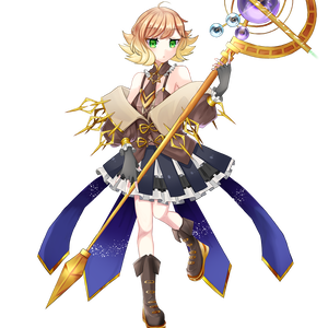 【立ち絵素材】魔法少女の女の子