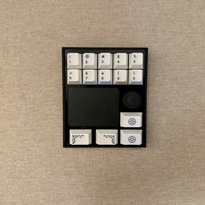 daras roBa 組立済み完成品 分割キーボード 無線 自作 トラックボール付き 17mm狭ピッチ roBa