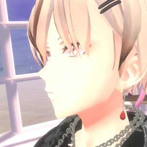 【VRC想定】揺れる！ドロップピアス