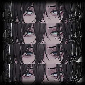 🖤 獏 / Baku 🖤 ✧︎Ambiguous アイ+メイク+舌 テクスチャ✧︎ / Eye + make+ tongue texture 缩略图 3