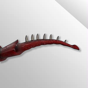 【VRChat用３Dモデル】ドラゴンの尻尾・Dragon Tail【PB対応】 缩略图 3
