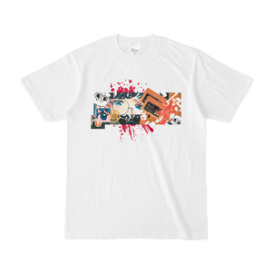 水原コラージュTシャツ