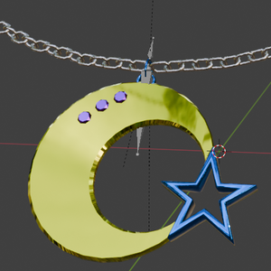 【VRChat想定】wish moon　～月に願う～