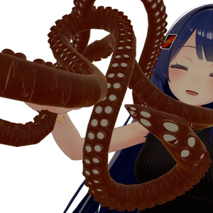 【VRChat想定】触手タコ 缩略图 3
