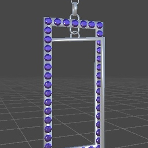 【VRChat想定】スクエアピアス 缩略图 2