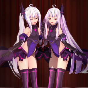  天久保百合+天久保楓 mod and character card for  charastudio