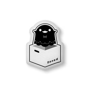 【Boxed * Yobake】クッション（黒Ver）