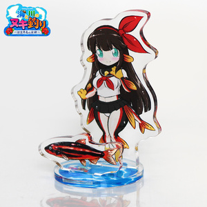 【お得なセット】アクリルフィギュア 「娘魚 3体セット（タイ・ブラックバス・ウグイ）」 海と川のヌキ釣り ～淫豆半島の女神～