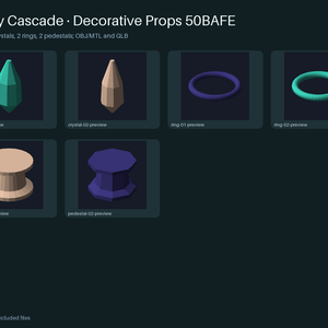 Candy Cascade · Decorative Props 50BAFE