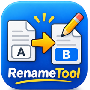 RenameTool｜Excelの一覧からファイル名をまとめて変更