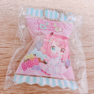 プリパラ】黒須あろま 白玉みかんハート缶バッジセット 【非公式