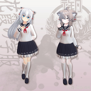 【発売記念セール20％OFF】シノビガミアバター衣装 -私立御斎学園「 花霞の学服（はながすみのがくふく）」 缩略图 11