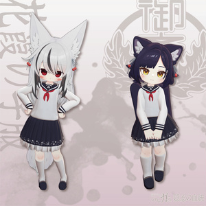 【発売記念セール20％OFF】シノビガミアバター衣装 -私立御斎学園「 花霞の学服（はながすみのがくふく）」 缩略图 14