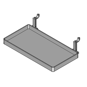 【ツールスタンド】トレイ（容量：120mm×60mm×10mm）【STL、STEP】