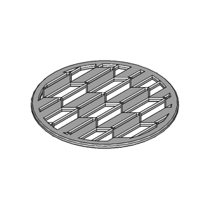 【和柄コースター】矢絣（Φ90×3mm）【STL、STEP】