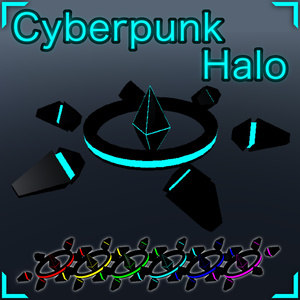CyberpunkHalo【MA対応】【VRChat想定】