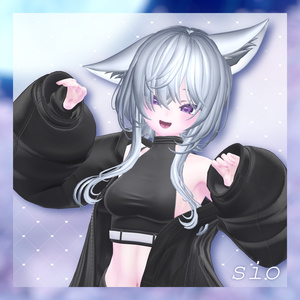 ♡目隠れウルフ髪型♡【VRchat向け】 缩略图 8
