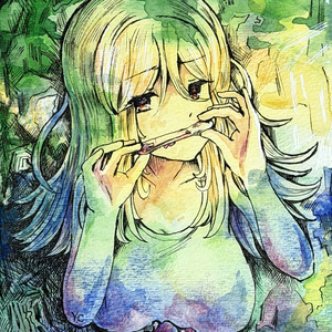 Original illustration "I hate bones"