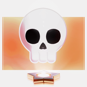 【3D / VTuber Asset】スケルトン