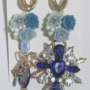 Love sickness, rose earrings, long earrings, dangling earrings, gorgeous earrings