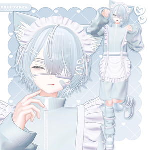 オリジナル3Dモデル「るりと Rurito」 缩略图 3