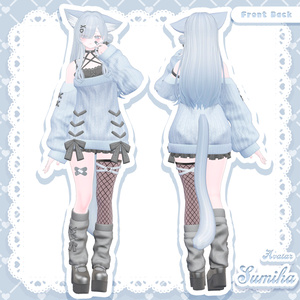 オリジナル3Dモデル「澄玻-すみは-Sumiha」 缩略图 3