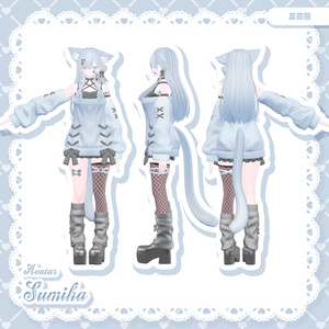 オリジナル3Dモデル「澄玻-すみは-Sumiha」 缩略图 8