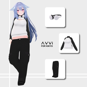 【桔梗用】AVVI ストリートスタイル ブラック 
