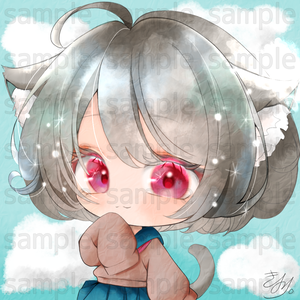 アイコン（ケモ耳女の子）