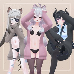 柳絮_Sweater Coat (26アバター対応) 缩略图 6