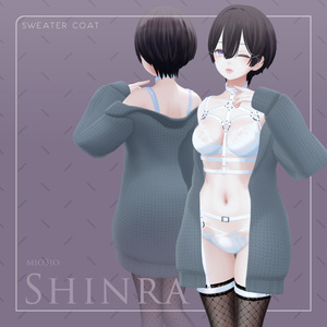柳絮_Sweater Coat (26アバター対応) 缩略图 27