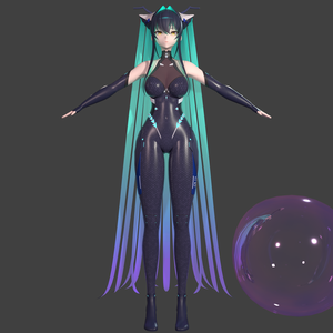 Siren - NIKKE Blender 3D Model