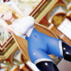 Wilhelmina Iron Monarch - BrownDust2 MMD PMX 3D Model